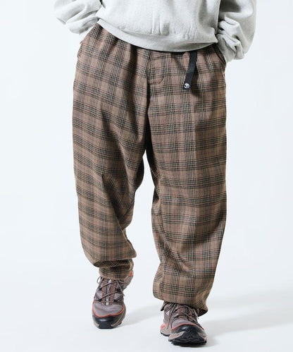 寬鬆版型羊毛感攀巖褲