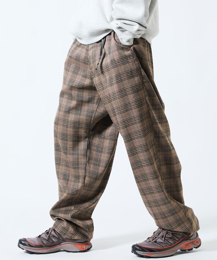 寬鬆版型羊毛感攀巖褲