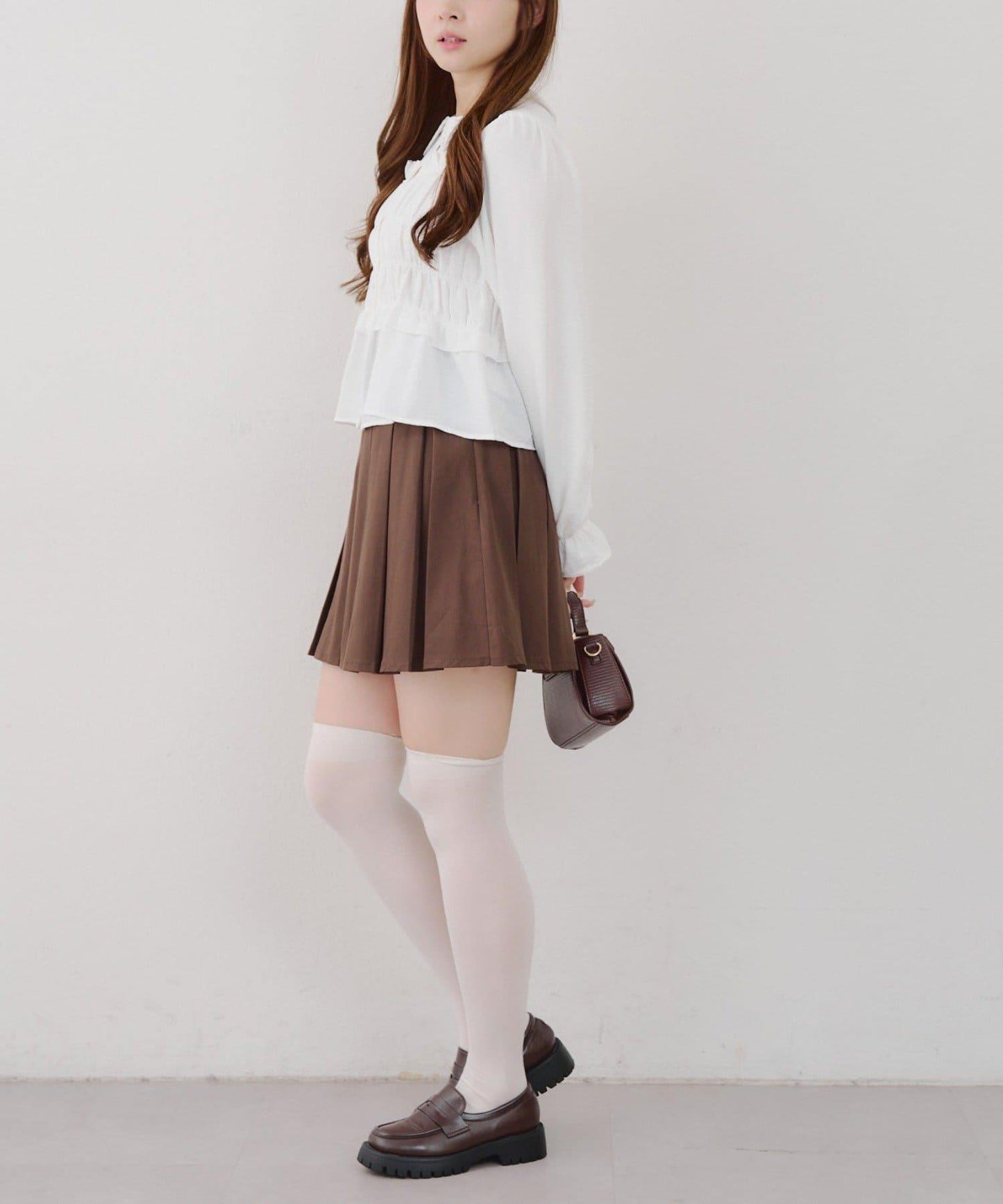 【RMAF】褶皺大翻領襯衫