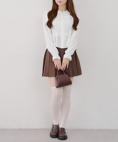 【RMAF】褶皺大翻領襯衫