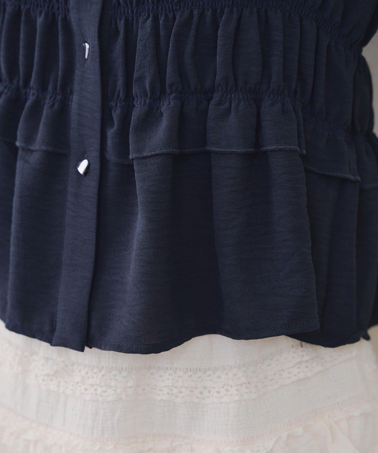 【RMAF】褶皺大翻領襯衫