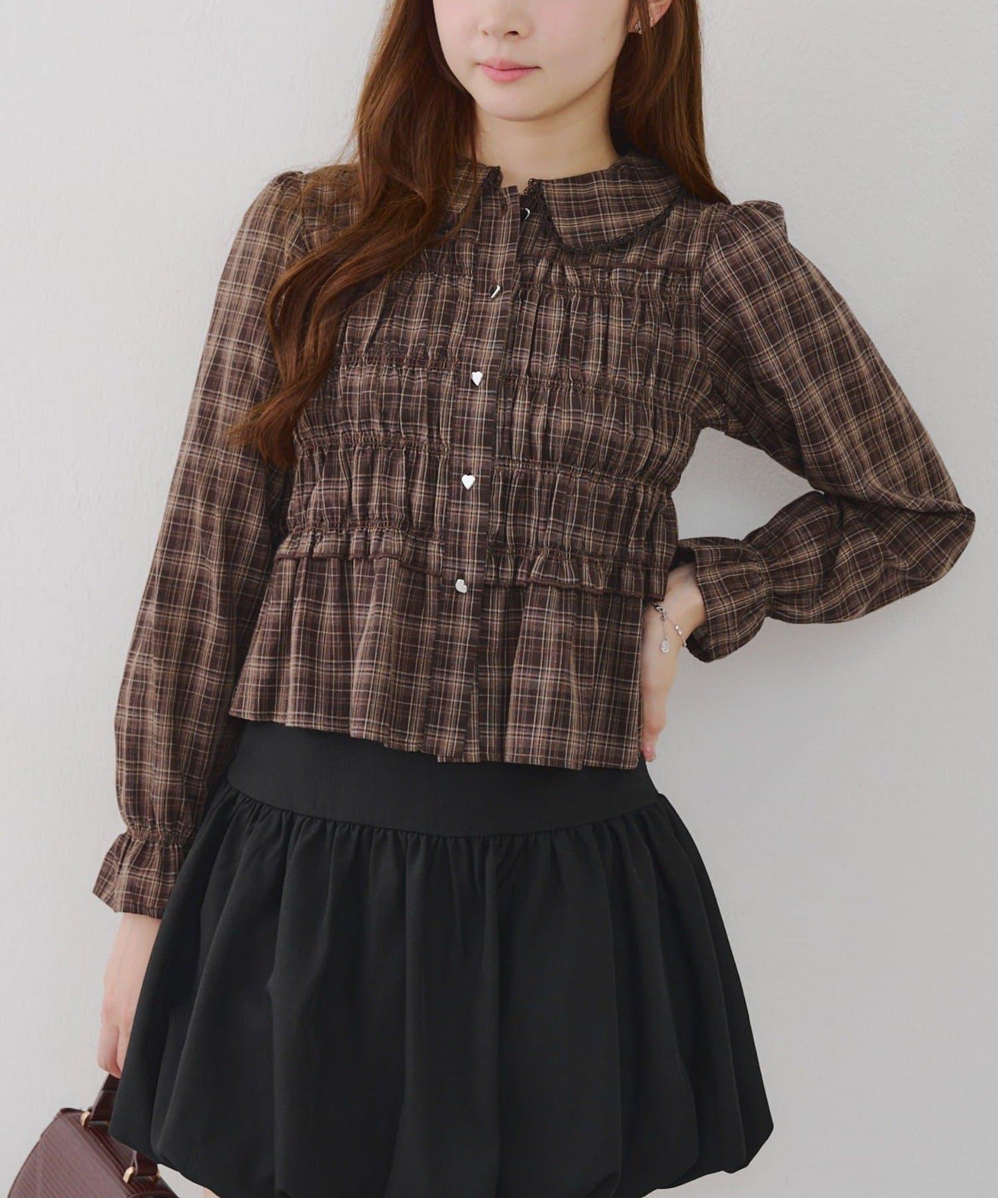 【RMAF】褶皺大翻領襯衫