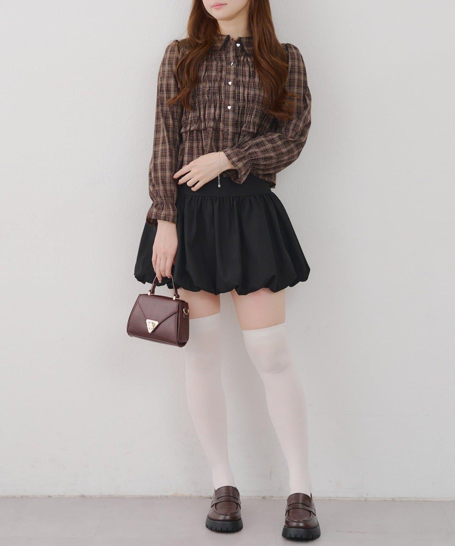 【RMAF】褶皺大翻領襯衫