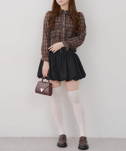 【RMAF】褶皺大翻領襯衫