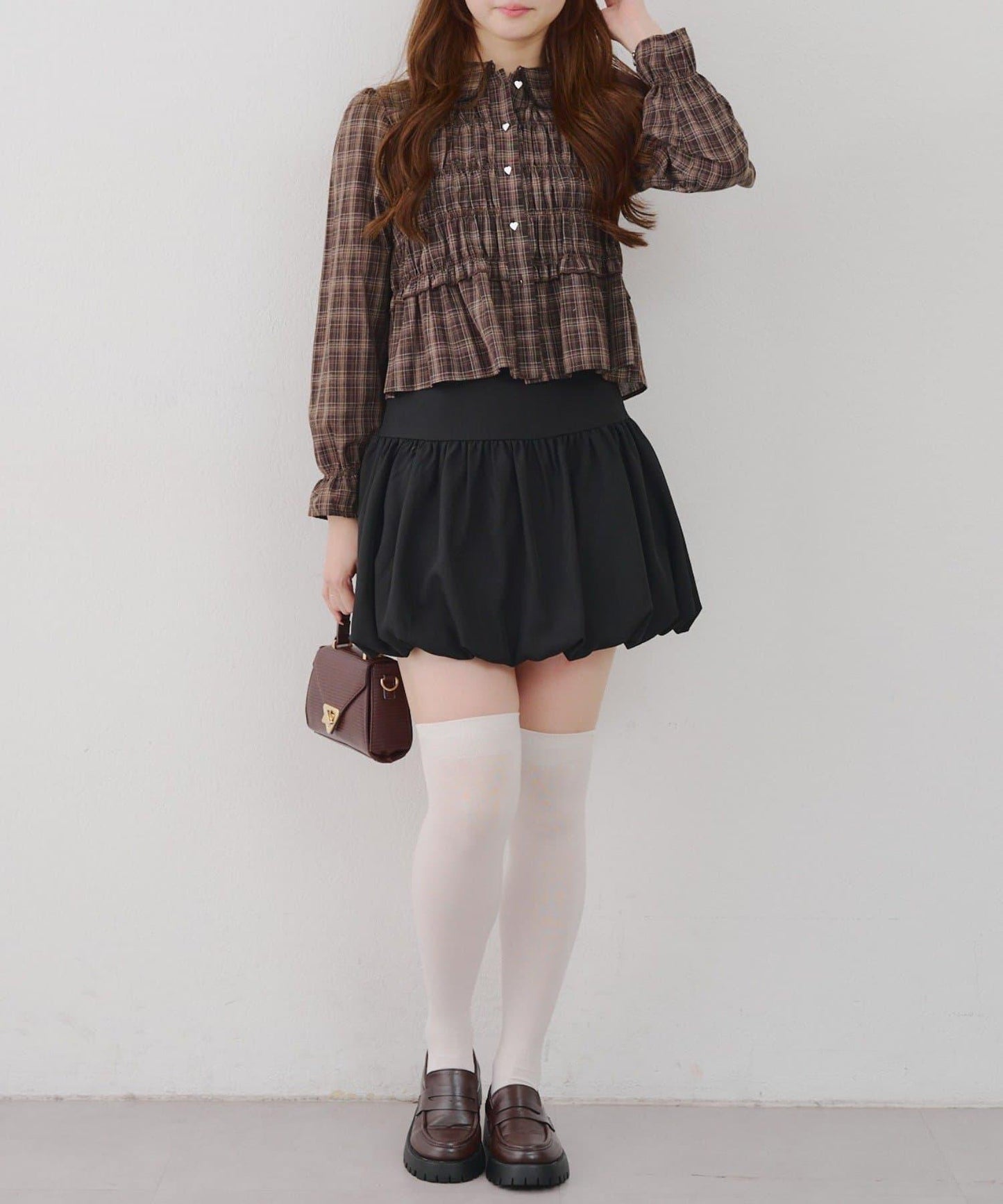 【RMAF】褶皺大翻領襯衫