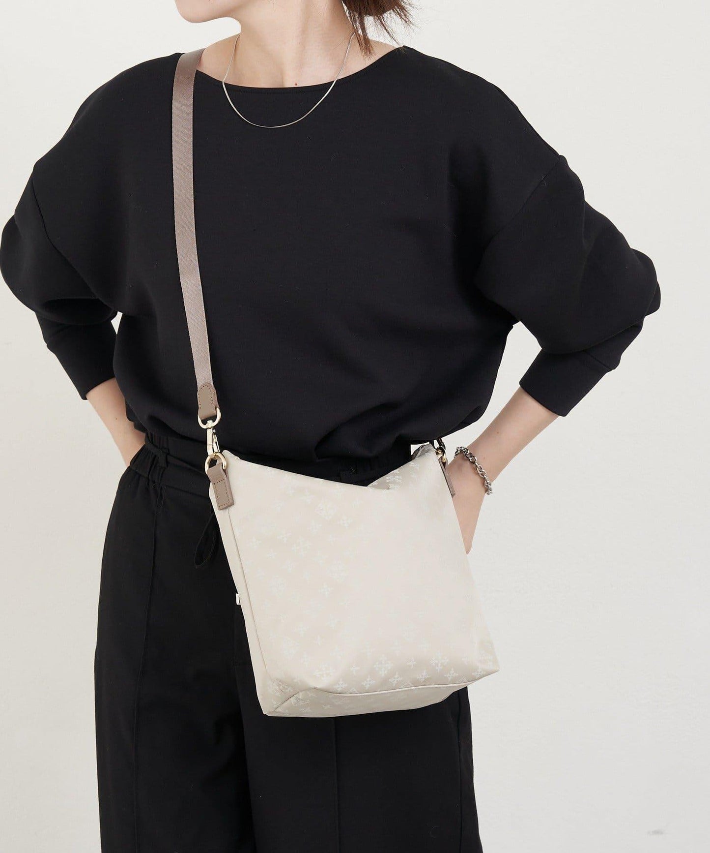 尼龍提花2WAY迷你單肩包