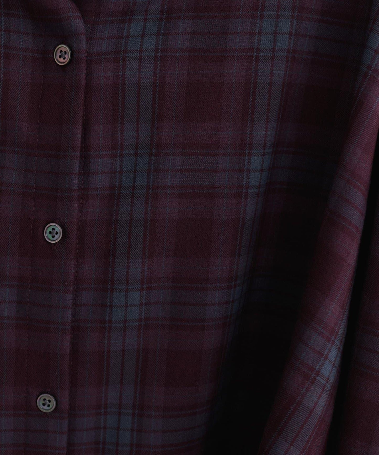 格紋襯衫套頭衫