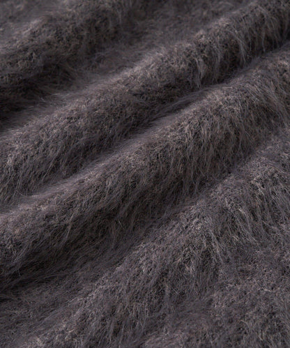 【復刻/前後兩穿】混色羽毛兩穿針織衫