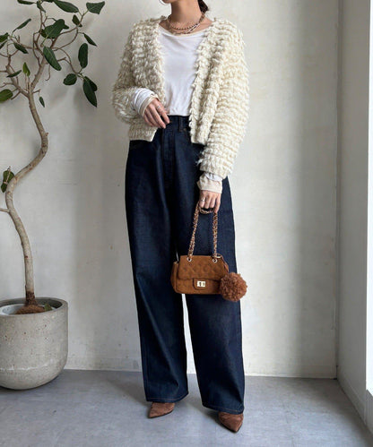 【DouDou】圈圈紗針織夾克