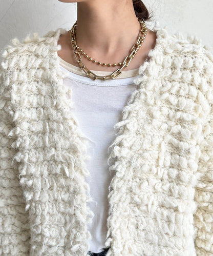 【DouDou】圈圈紗針織夾克