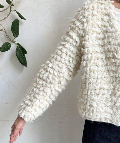 【DouDou】圈圈紗針織夾克