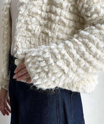 【DouDou】圈圈紗針織夾克