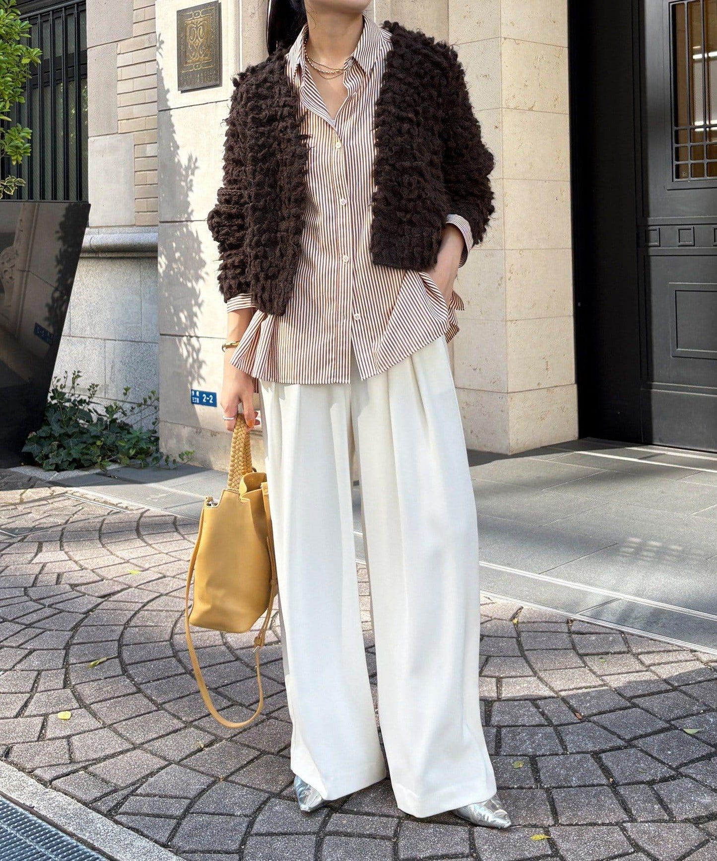 【DouDou】圈圈紗針織夾克