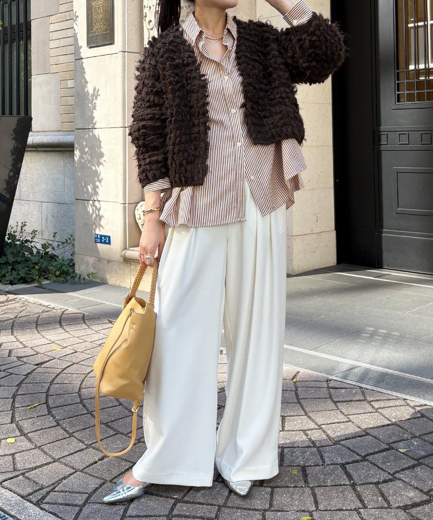 【DouDou】圈圈紗針織夾克