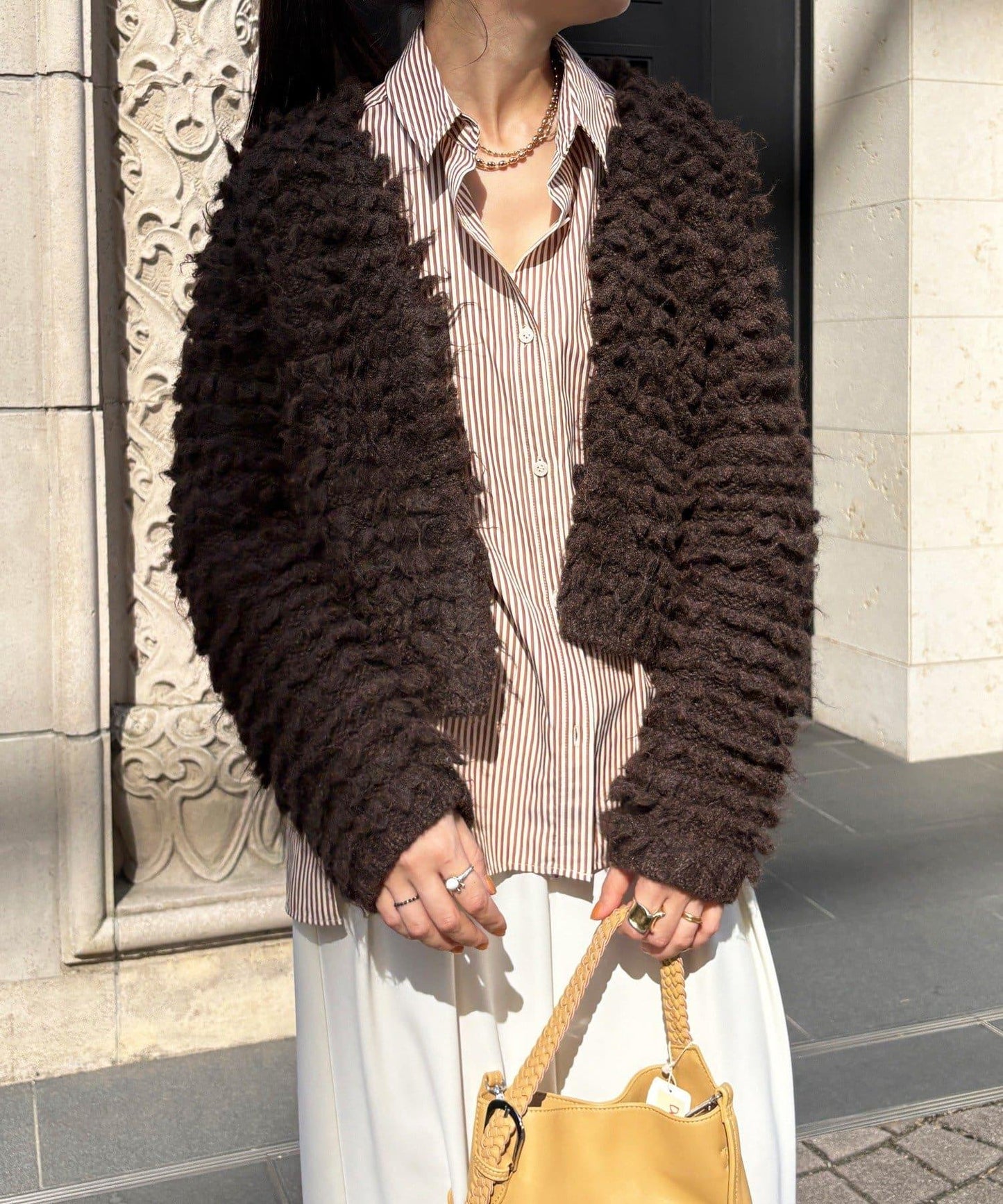 【DouDou】圈圈紗針織夾克