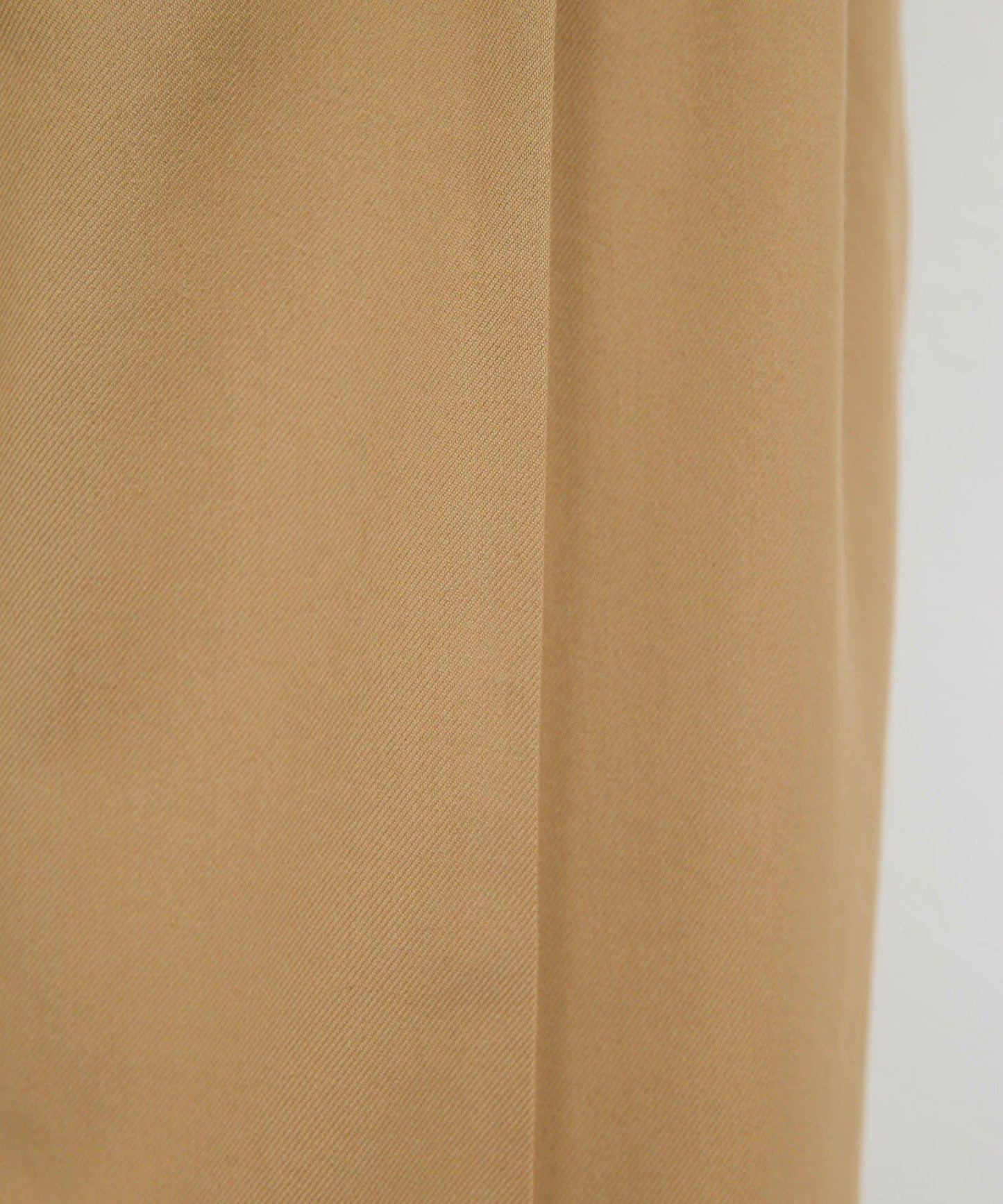 【近日開始】無腰帶褶皺寬腿褲