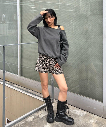 【AW】【EC限定】一字肩衛衣