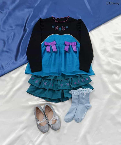 迪士尼角色荷葉邊上衣