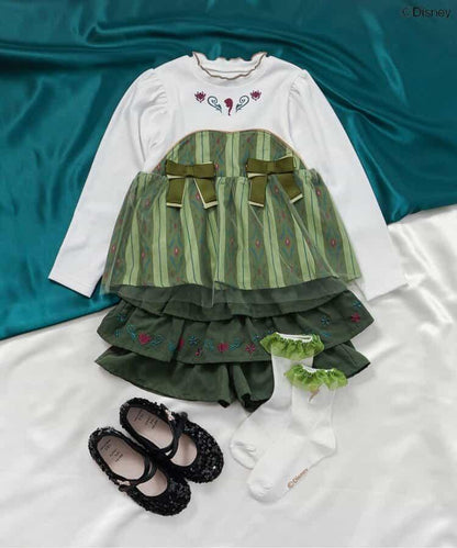 迪士尼角色荷葉邊上衣