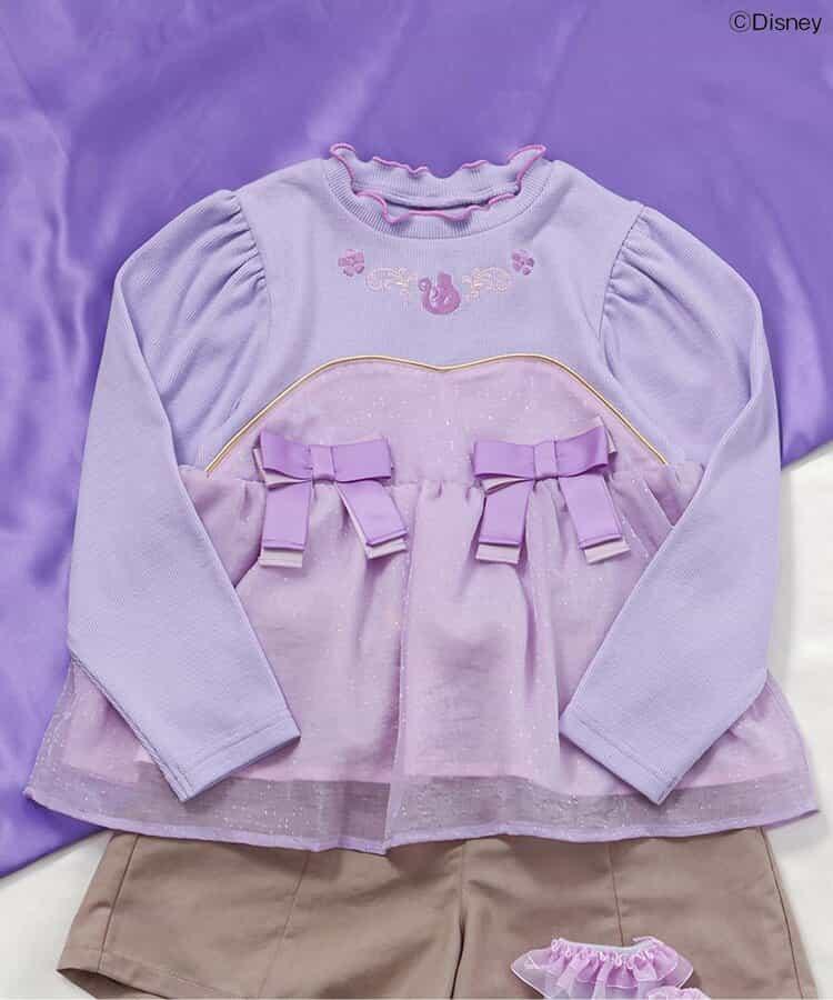 迪士尼角色荷葉邊上衣