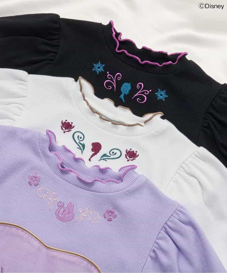 迪士尼角色荷葉邊上衣