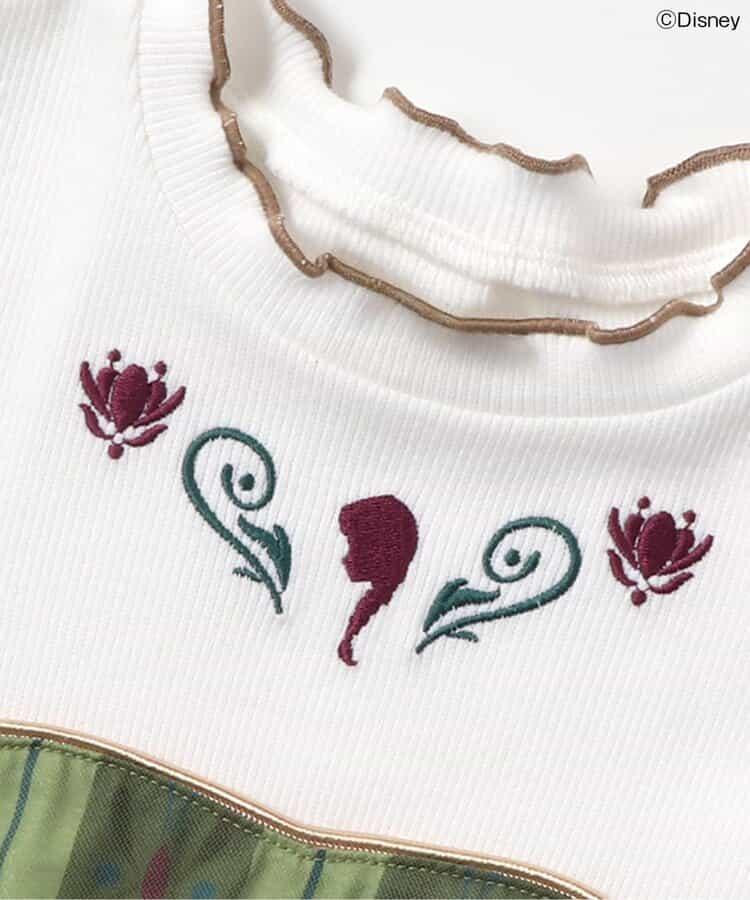 迪士尼角色荷葉邊上衣