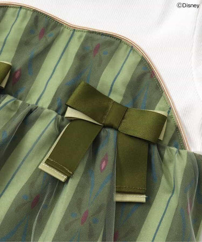 迪士尼角色荷葉邊上衣