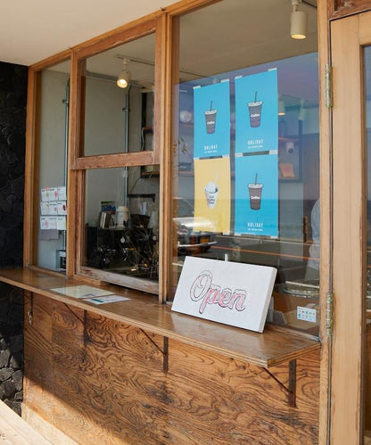 HOLIDAY ICECREAM 特別款寬鬆版型背部印花圓領衛衣