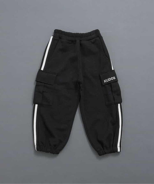KUDOS 側邊條紋長褲（可成套搭配） 10分褲