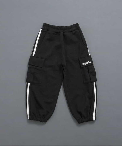 KUDOS 側邊條紋長褲（可成套搭配） 10分褲