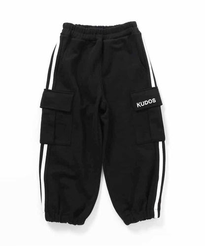 KUDOS 側邊條紋長褲（可成套搭配） 10分褲