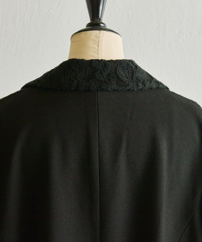 花卉圖案/刺繡蕾絲夾克【SUM1 STYLE】