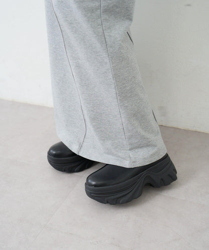 中筒皮靴