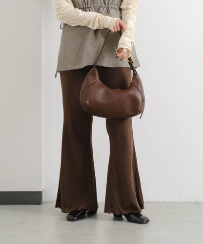 【Kastane】華夫格喇叭褲