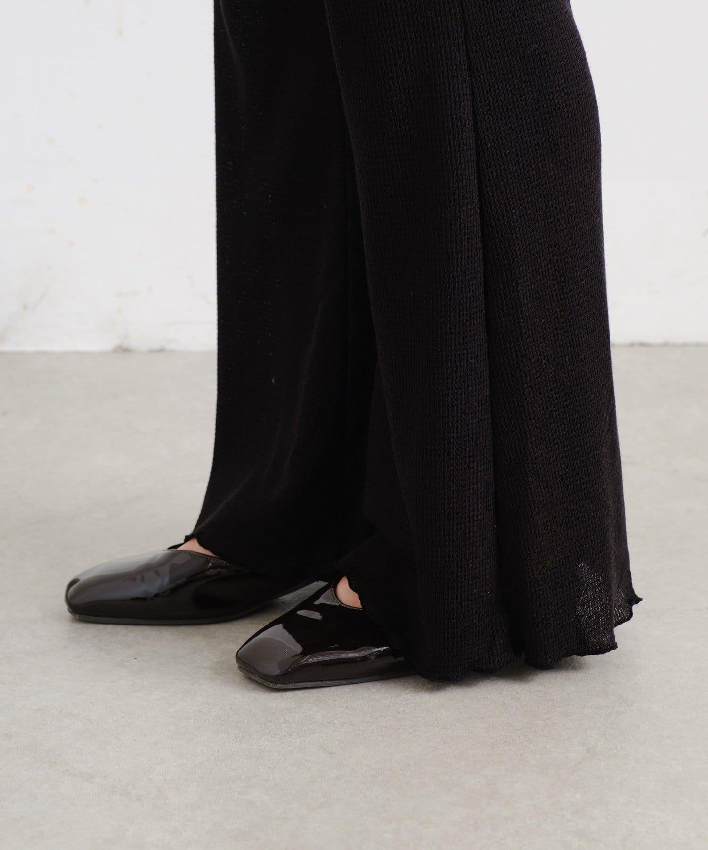 【Kastane】華夫格喇叭褲