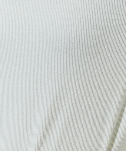 薑黃色荷葉邊長袖上衣