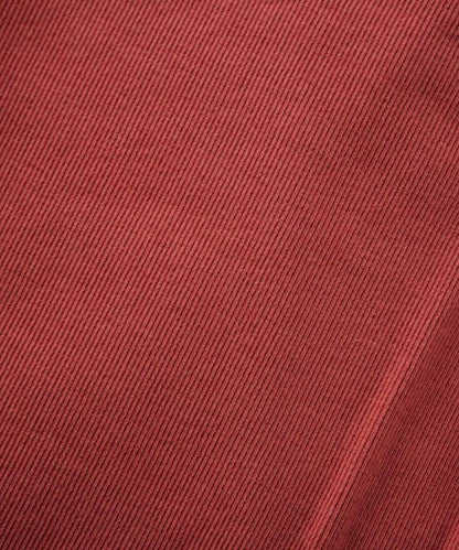 薑黃色荷葉邊長袖上衣