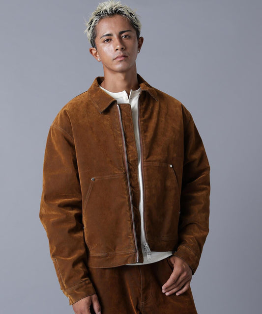 DankeSchon/FLOCKY牛仔絎縫夾克