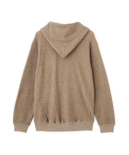 SALT AND PEPPER HALF ZIP HOODED SWEAT/ソルトアンドペッパー ハーフジップ パーカー