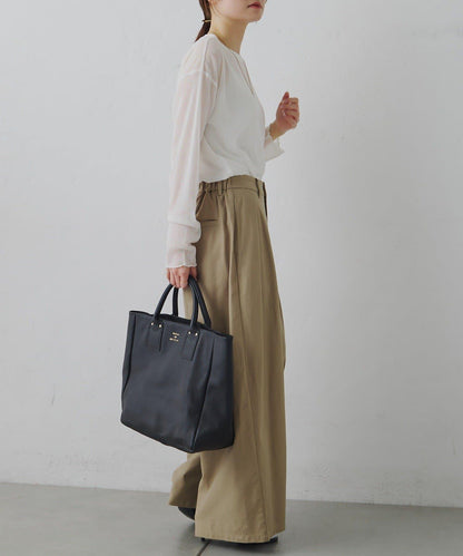 トリコットメッシュカットソー