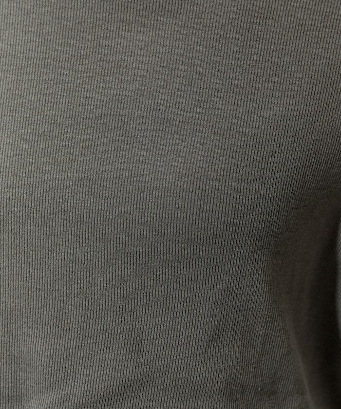 薑黃色荷葉邊長袖上衣