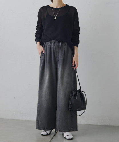 ラッセルメッシュカットソー