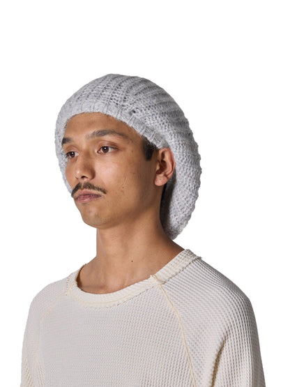 RESEARCHED BEANIE / MOHAIR MIX YARN