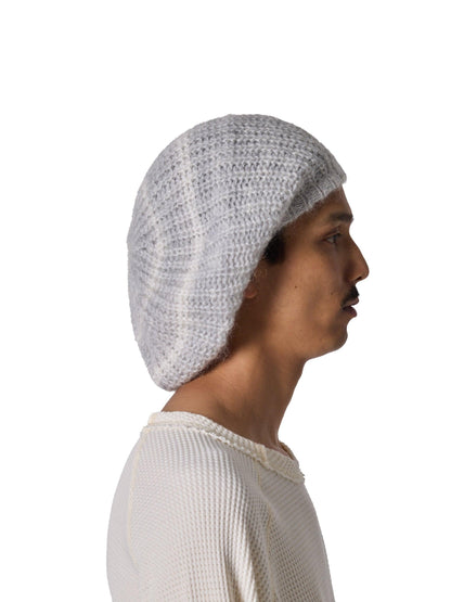 RESEARCHED BEANIE / MOHAIR MIX YARN