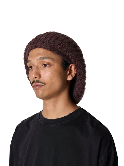 RESEARCHED BEANIE / MOHAIR MIX YARN