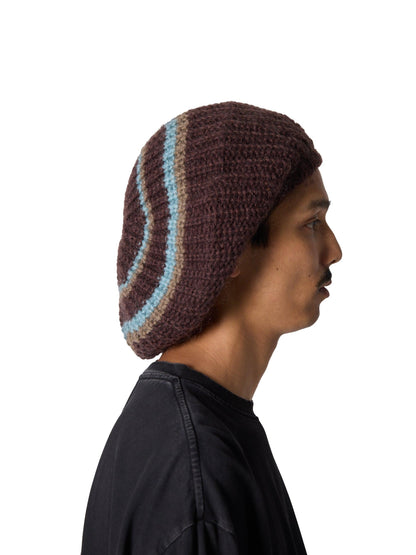 RESEARCHED BEANIE / MOHAIR MIX YARN