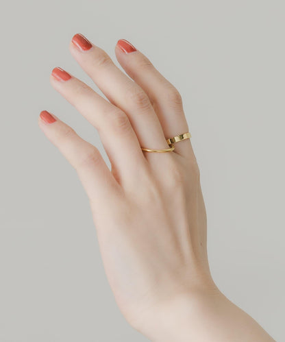 不鏽鋼雙層戒指