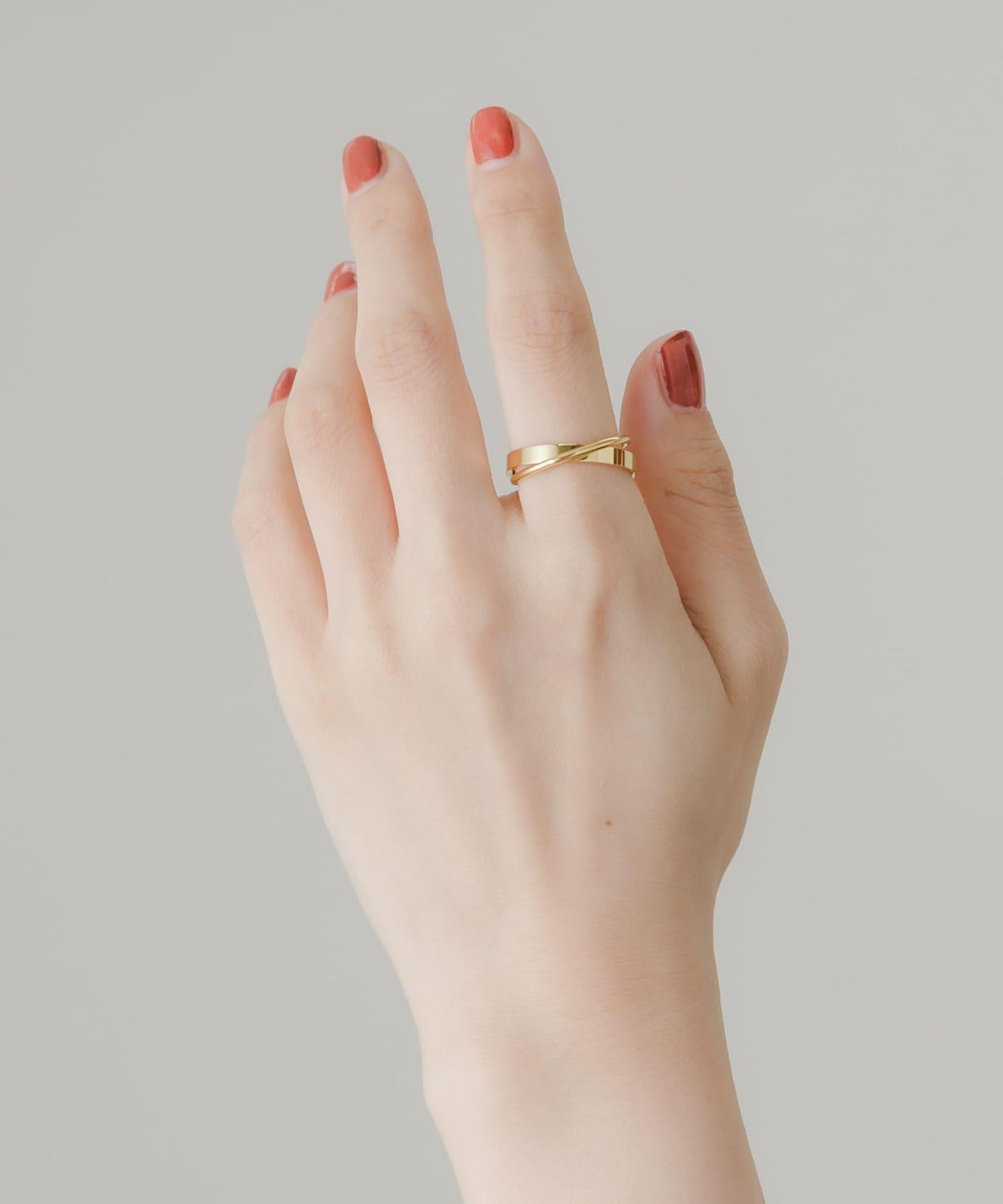 不鏽鋼雙層戒指