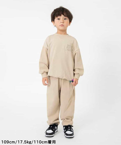 桶型剪裁褶皺長褲（可成套搭配） 十分褲