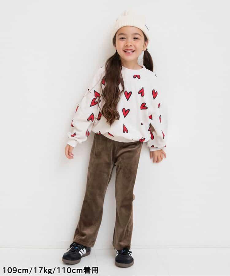 DAISUKI カットコールフレアパンツ  10分丈